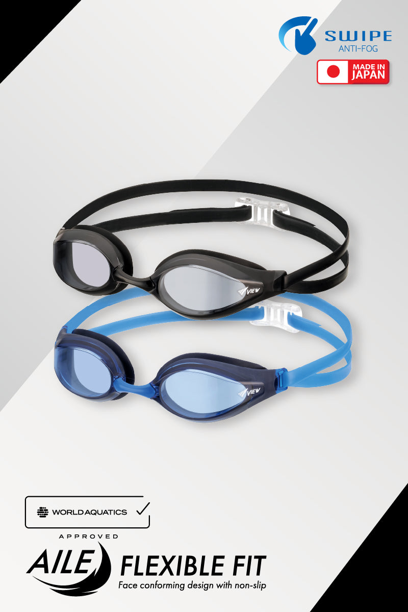 View TGV240ASA AILE Swipe Mirror Racing Swim Goggles