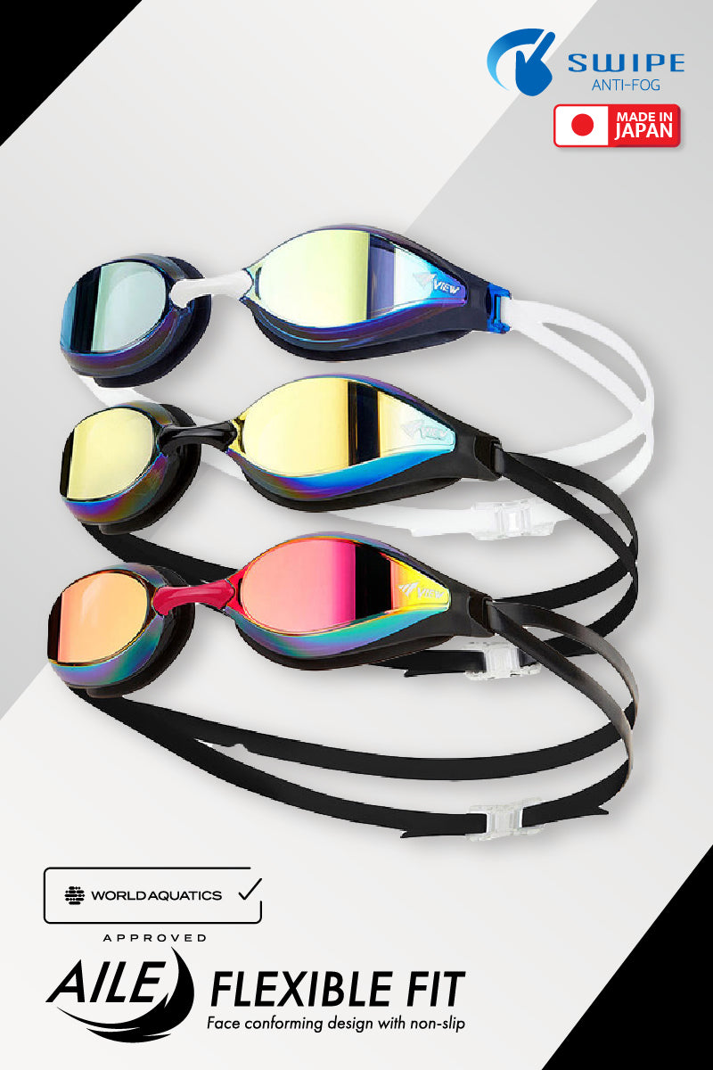 View TGV240ASAM AILE Swipe Mirror Racing Swim Goggles