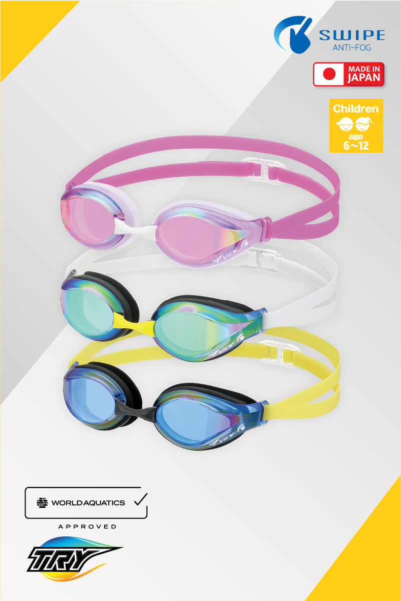 View TGV26J0ASAM TRY Swipe Mirror Racing Swim Goggles