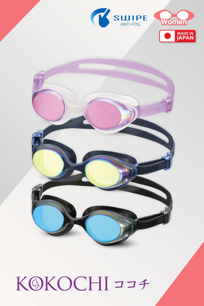 View V830ASAM Kokochi Swipe Mirror Goggles for Ladies